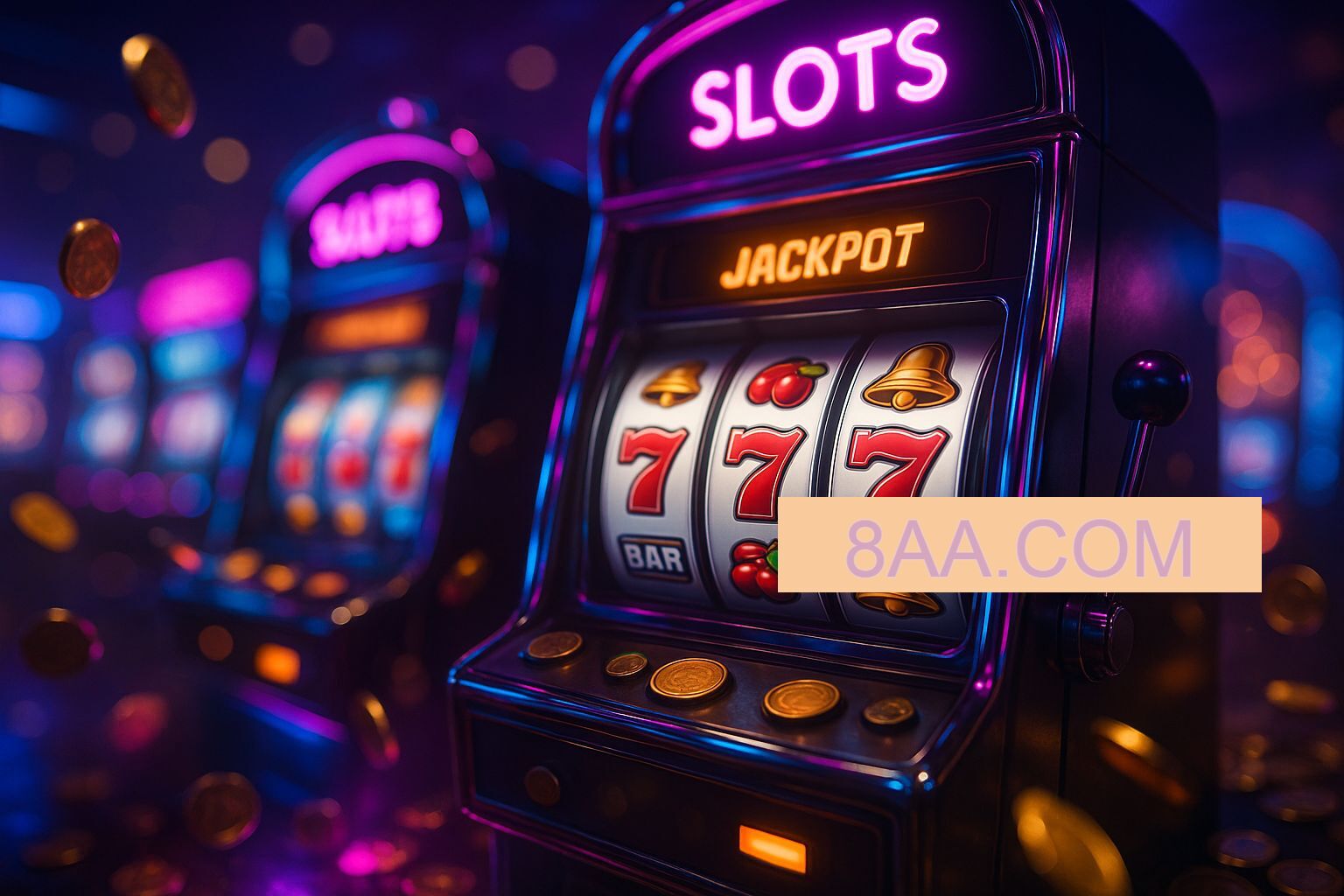 Diversos jogos de caça-níqueis